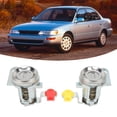 thumbnail image 3 of 69051-12340, Aluminum Alloy Original Standard Rustproof Driver Passenger Side Anti Deformation Door Lock Cylinder Set Durable with Key for Cars, 3 of 8
