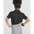 thumbnail image 5 of Real Essentials 3 Pack: Girls' Short Sleeve Performance Polo School Uniform(Ages 4-18), 5 of 6