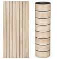 thumbnail image 2 of ZUNOXAZ 1 Roll 3D Faux Wood Wall Panels Peel and Stick Self Adhesive Waterproof Wood Grain Wallpaper for Living Room Office Decor 117.90X15.72X0.11in, 2 of 11