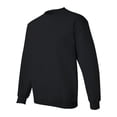 thumbnail image 6 of Gildan Heavy Blend Crewneck Sweatshirt- Size 2XL | Unisex Sweatshirts 8oz,  50/50 Cotton/Polyester Black Fleece Pullover Pack of 2, 6 of 6