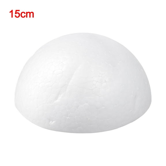 White Foam Ball for Wedding Crafts Diy Decoration Polystyrene Sphere for Kids Craft Projects 15Cm