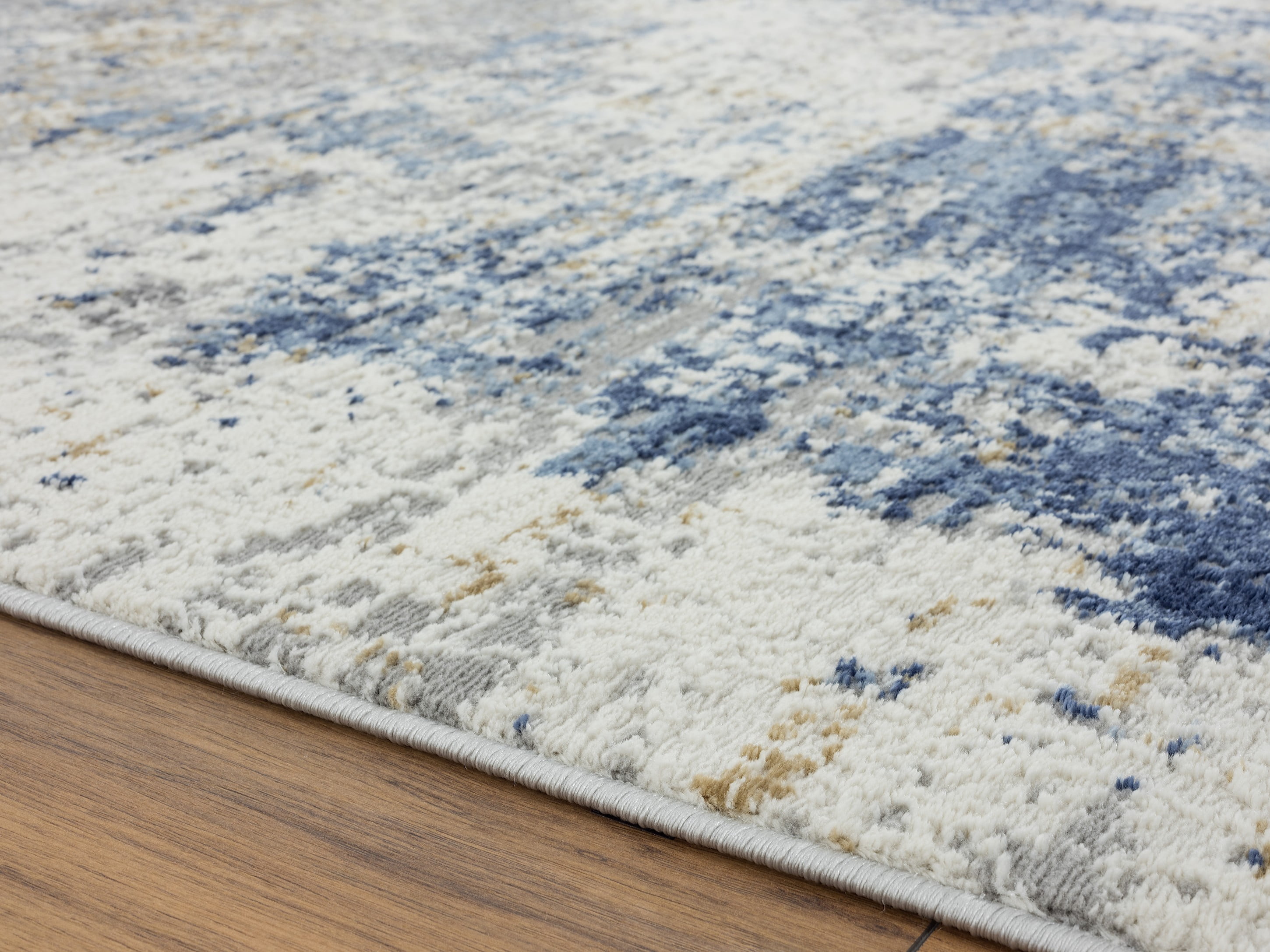 United Weavers Hyperion Calypso Transitional Abstract Accent Rug, Blue, 1'11" x 3'