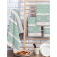 thumbnail image 2 of Farm Fruits Kitchen Dish Towels for Drying Dishes Set of 4, Watermelon Lemons Peach Green Grey Striped Waffle Weave Microfiber Hand Tea Bathroom Towels Quick Dry & Absorbent Towel 15.7x23.6, 2 of 7