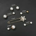 thumbnail image 5 of HOOUN 1Set Fashion Clothing Brooches Waist Adjustment for Women Pearl Lapel Pin Buc:yy-36, 5 of 9