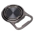 thumbnail image 3 of Soporte de anillo para teléfono, giratorio, plegable, magnético, abrebotellas, soporte para dedo, color negro, 3 of 5