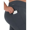 thumbnail image 6 of Athletic Works Women's Plus Size 9" High Waisted Active Media Pocket Bike Short, 6 of 6