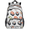 Beige, variant on Pastel Neon Skulls Backpack, Large Stars and Moons Travel Laptop Backpack Men Women Work Business Computer Casual Daypack Rucksack, 18 Inch