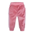 thumbnail image 5 of iiniim Kids Boys Girls Velour Tracksuit Sweatsuits Athletic Hoodie Sweatshirt and Sweatpants Pants Set, 5 of 7