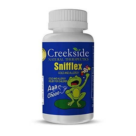 Snifflex-All Natural Cold & Allergy Relief for Children; Quercetin and Bromelain-100% (Best Quercetin For Allergies)