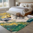 thumbnail image 6 of Country Road Area Rug 8x10 Washable Rug Non Slip Abstract Art Oil Painting Pastoral Villas Large Area Rug Soft Stainresistant Indoor Floor Carpet for Living Room Bedroom Office Dining Room Nursery, 6 of 9