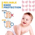 thumbnail image 4 of 6 pares de rodillas antideslizantes para gatear, protectores de rodilla, rodilleras de bebé para gatear, 4 of 5