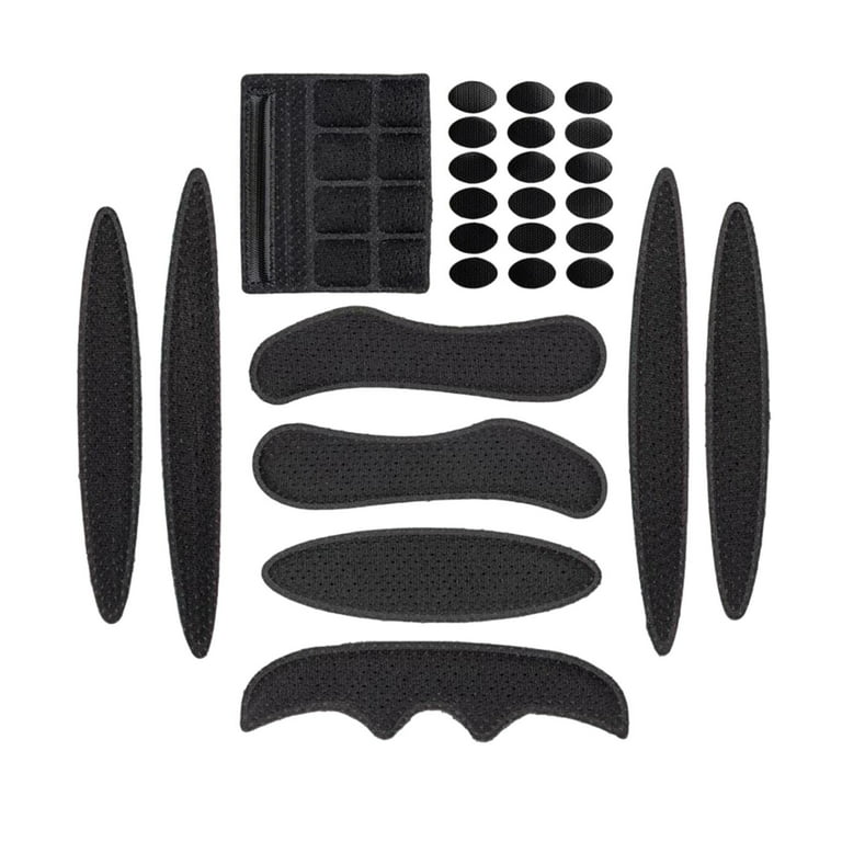 3x 27pcs/Set Bike Helmet Padding Kit, Universal Replacement Foam Pads 