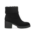 thumbnail image 4 of Style & Co. Womens Biancaa Faux Suede Lug Sole Booties, 4 of 5