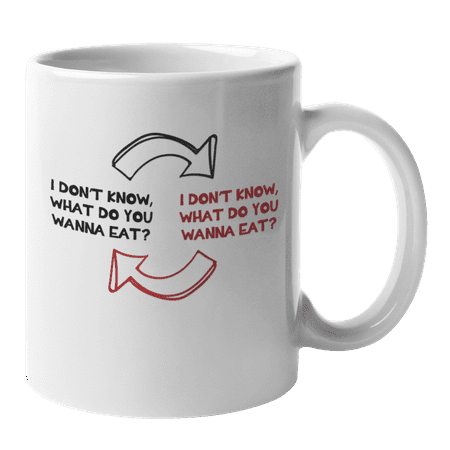 

What Do You Wanna Eat Cycle Coffee & Tea Mug for Wife or Husband (11oz)
