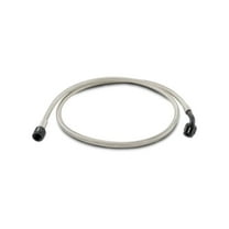 Vibrant Pre-Assembled Hose Assemblies -4AN 36in Length Hose End Style Straight/90 Degrees