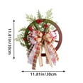 thumbnail image 3 of Christmas Decoration Red Truck Garland Door Hanging Hangers, 11.8 Inch Artificial Christmas Wreath Wall Decor for Home Decoration Indoor Outdoor, Farmhouse Fall Decor, Christmas Decorations, 3 of 7