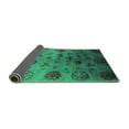 thumbnail image 2 of Ahgly Company Indoor Round Oriental Green Industrial Area Rugs, 8' Round, 2 of 4