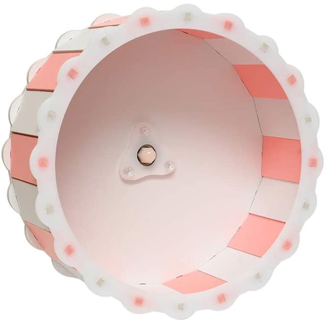 DAMAIE Jouet Roue pour Hamster Silencieux Exercice Diamètre Fixation de Cage Roue de Course pour Divertissement de Hamster Restez en Santé