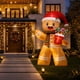 thumbnail image 1 of Inflable de Navidad Galleta Jengibre Gingy Gingerbread con dulces – 3m Christmas inflatable Decoración Navideña Artego, 1 of 8