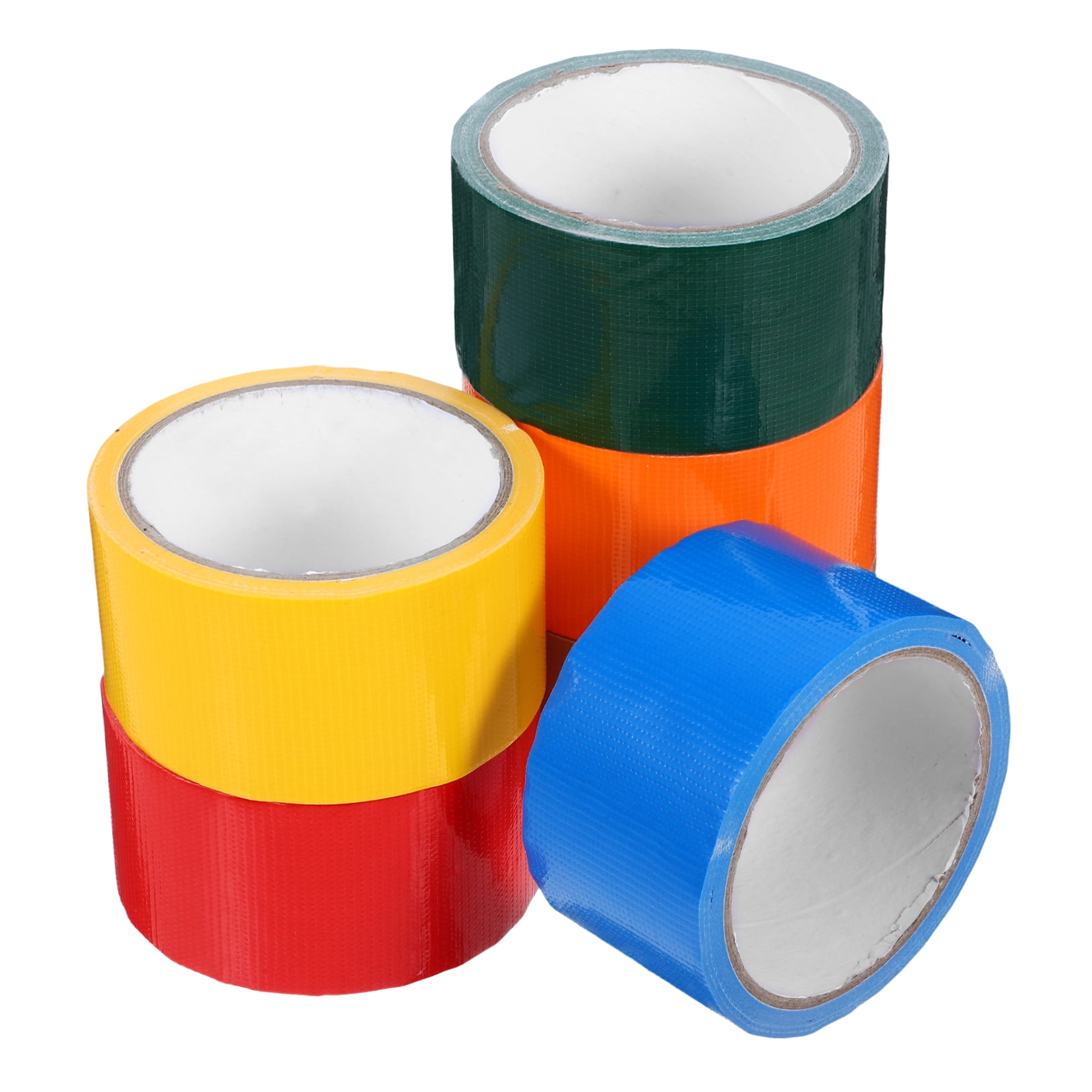 WORGEOUS  6 Rolls Duct Tape Bulk Colorful Foldable Fan Water Cup Decor