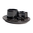 thumbnail image 2 of Quemador de incienso, soporte de incienso, decoración versátil, regalo de inauguración de la casa, adorno de , casera para mesa de Negro, 2 of 9