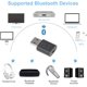 USB Bluetooth Adapter 5.0 Bluetooth Dongle Bluetooth Transmitter Receiver for PC Laptop Desktop TV Bluetooth Speaker Headset Windows 10/8.1/8 / 7 / XP/Vista - image 3 of 11
