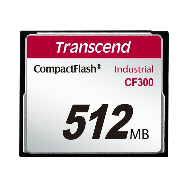 Transcend CF300 Industrial Flash memory card 512 MB 300x