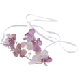 thumbnail image 3 of perla flor hairband ornamento boda nupcial accesorios para el cabello de oro Macarena Hairband cristalino de las mujeres, 3 of 8