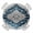 Light Gray Light Blue Mist Blue, variant on Pink Marble Round Tablecloth for 55-60 Inch Tables, Fitted Table Cover with Elastic Edge, Modern Abstract Luxury Golden Artwork Waterproof Outdoor Table Cloth Protector for Patio Garden Dinner Picnic