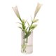 thumbnail image 1 of KAKOWELY Mini florero artificial de lirio en miniatura, mini flor de cala, mini decoración para el jardín de la casa, 1 of 4
