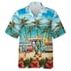 thumbnail image 3 of Camisas hawaianas de verano para hombres, camisas holgadas informales divertidas con estampado 3D, ropa de moda, blusas de playa para hombres, camisas, 3 of 5