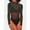 Black, variant on Women Long Sleeves Mesh See Through Jumpsuit Bodysuit Top Leotard Suit Pants for Women Elegant One Shoulder Romper Womens Suit Wide Leg Cute New Years Eve Top Casual Jumpsuit Womens Long Rompers Soft