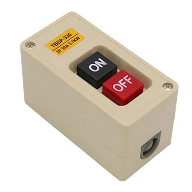 Interruptor de botón shamjiam 3.7Kw Impermeable 30A encendido APAGADO