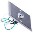 thumbnail image 3 of Garage Door Key Lock, Panel Key Switch Universal Key Switch  For Garage For Garage Door For Emergency Exit For Home Gate, 3 of 8