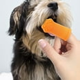 thumbnail image 5 of KMWGRE Pet Care Finger Toothbrush Soft Easy Use Teeth Cleaning Tool Plaque Remover Grooming Supply For Dogs Cats C 5.5x2.6x2cm, 5 of 6