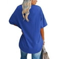 thumbnail image 2 of Sherrylily Womens Oversized Los Angeles California T Shirts Half Sleeve Summer Loose Tunic Tops S-2XL, 2 of 5