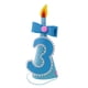 thumbnail image 1 of Sombrero de cono para fiesta de cumpleaños de bebé para baby shower Azul, 1 of 9