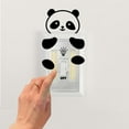 thumbnail image 5 of 6Pcs Cute Panda Light Switch Stickers 7x7 Inch Cartoon Pandas Wall Sticker Light Switch Decals for Nursery Bedroom Living Room Office Home Family DIY Decor, 5 of 7