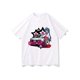thumbnail image 2 of Anime Lucky Star Konata T-shirt Cartoon Women's Aesthetic Retro Car T-shirt Unisex Manga Printed Extra Large Top T-shirt, 2 of 6