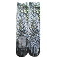 thumbnail image 1 of 3D Animal Print Heat Transfer Socks Unisex Adult Cat & Dog Foot Paws Themed Unique Digital Socks Long Socks, 1 of 1