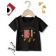 thumbnail image 1 of Comic Book Pencil Print Short-Sleeve T-Shirt for Boys, 1 of 6