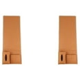 thumbnail image 1 of ZheElen Space-saving Bedside Storage Pocket Bedside Space With Ease Fashionable chocolate 2Set, 1 of 6