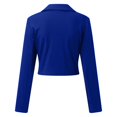 thumbnail image 4 of Vedolay Womens Tops Casual Womens Fashion Blazer Jackets Long Sleeve Business Suit Jackets with Pockets,Blue XL, 4 of 5