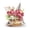 P1088 Flower Basket - Encounter Romance, variant on HZLKADAQ Mini Building Block Flower Pot Set, Eternal Flower Bouquet Building Kit, DIY Botanical Bonsai Model, Creative Desktop Decor & Stress Relief Toy, Ideal Gift for Kids Adults Flower Lovers