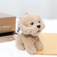 thumbnail image 1 of New 12cm Cute Dog Simple Small Pendant Dog Key Rings Animals Backpack Hangings, 1 of 9