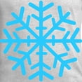 thumbnail image 3 of CafePress - Blue Snowflake Long Sleeve T Shirt - Unisex Cotton Long Sleeve T-Shirt, 3 of 4