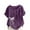 Purple, variant on Summer Tops for Women Loose Fit Short Sleeve Crewneck T-Shirt Cute Floral Print Blouse Beach Vacation Outfits
