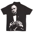 thumbnail image 2 of Paramount The Godfather Short Sleeve Button Down Mens Woven Shirts The Godfather Shirts The Godfather Untucked Shirts (Size XS-XXXL), 2 of 4