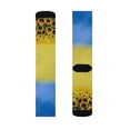 thumbnail image 3 of Ukraine Colors Sunflowers Sublimation Socks, 3 of 4