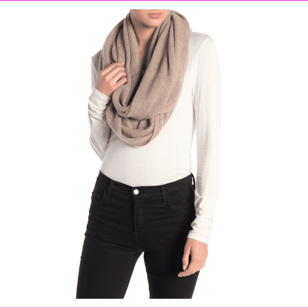 $235 Portolano, Cashmere Infinity Scarf 
